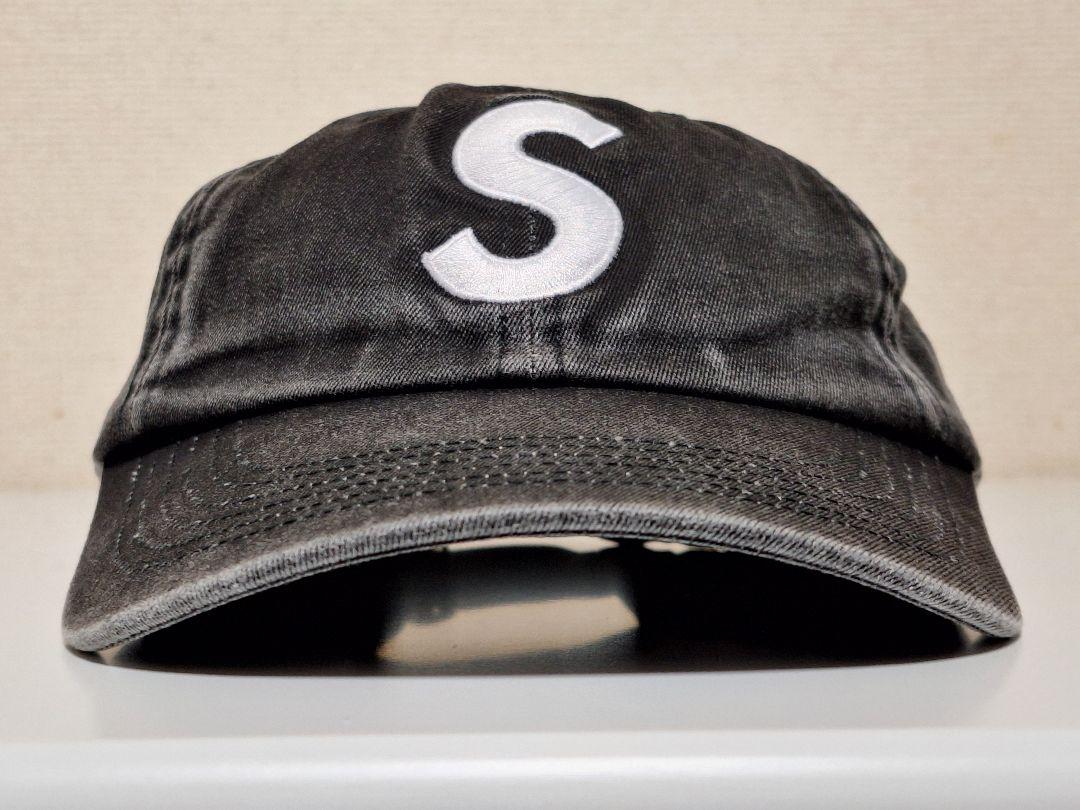 美品　Supreme　Pigment　Coated　S Logo　6-Panel