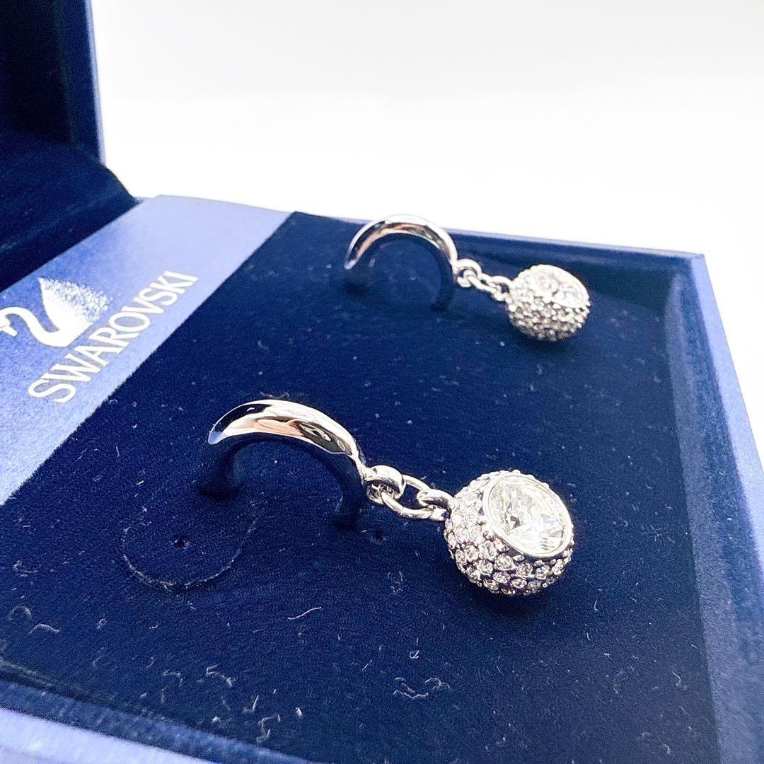 2613-4 付属品完備✨極美品 SWAROVSKI ドロップピアス - メルカリ