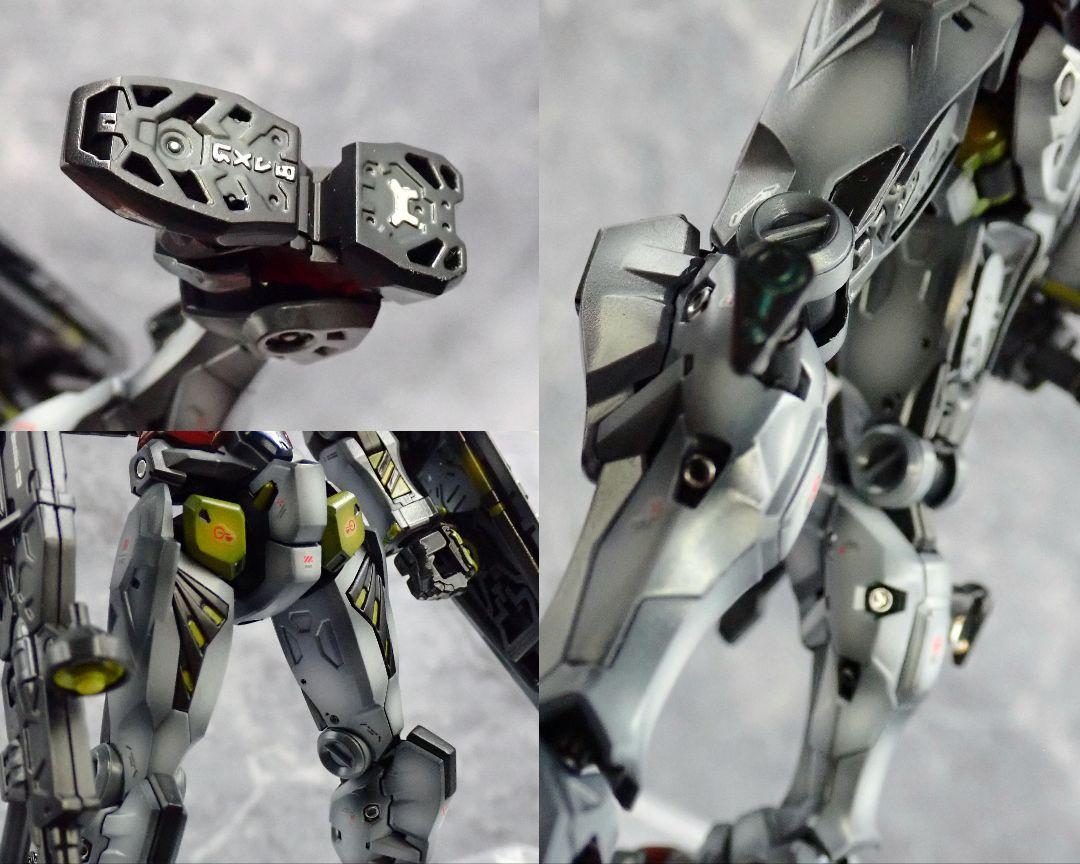 HG ジークアクス 白いガンダム(元は赤いガンダム) ガンプラ 全塗装 完成品