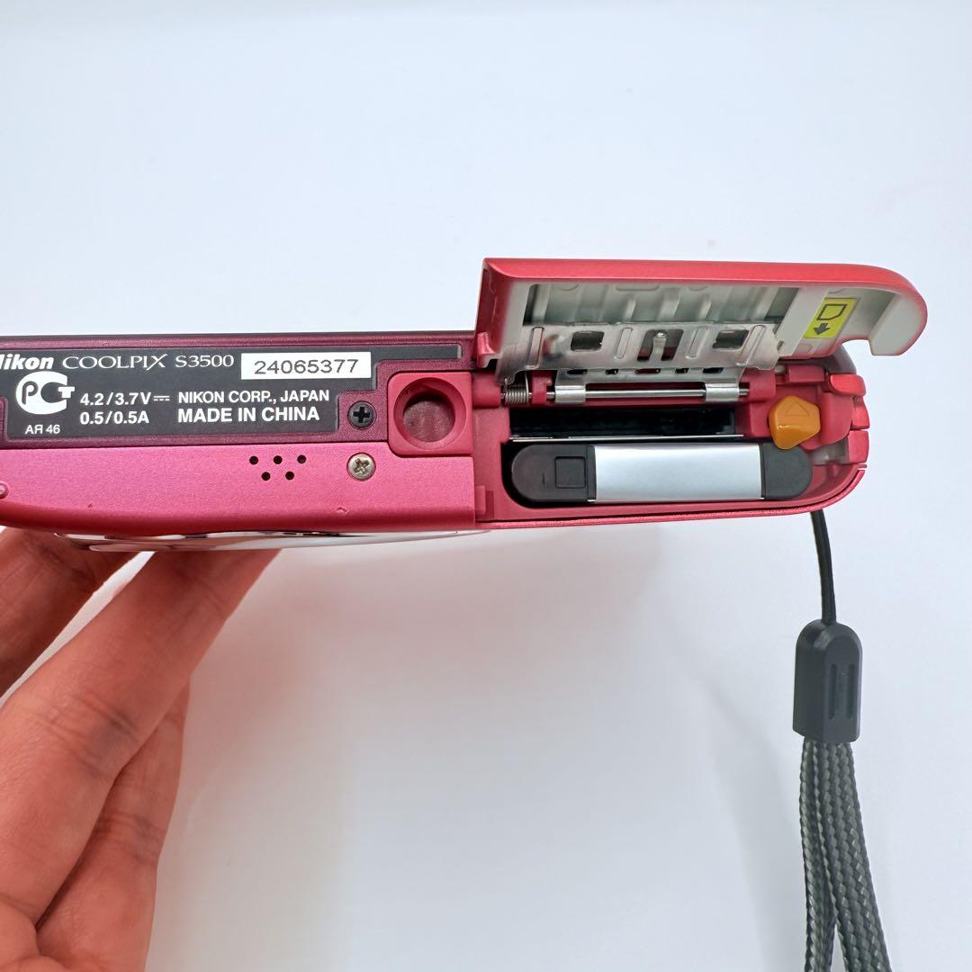 Nikon COOLPIX S3500 ピンク 付属品あり