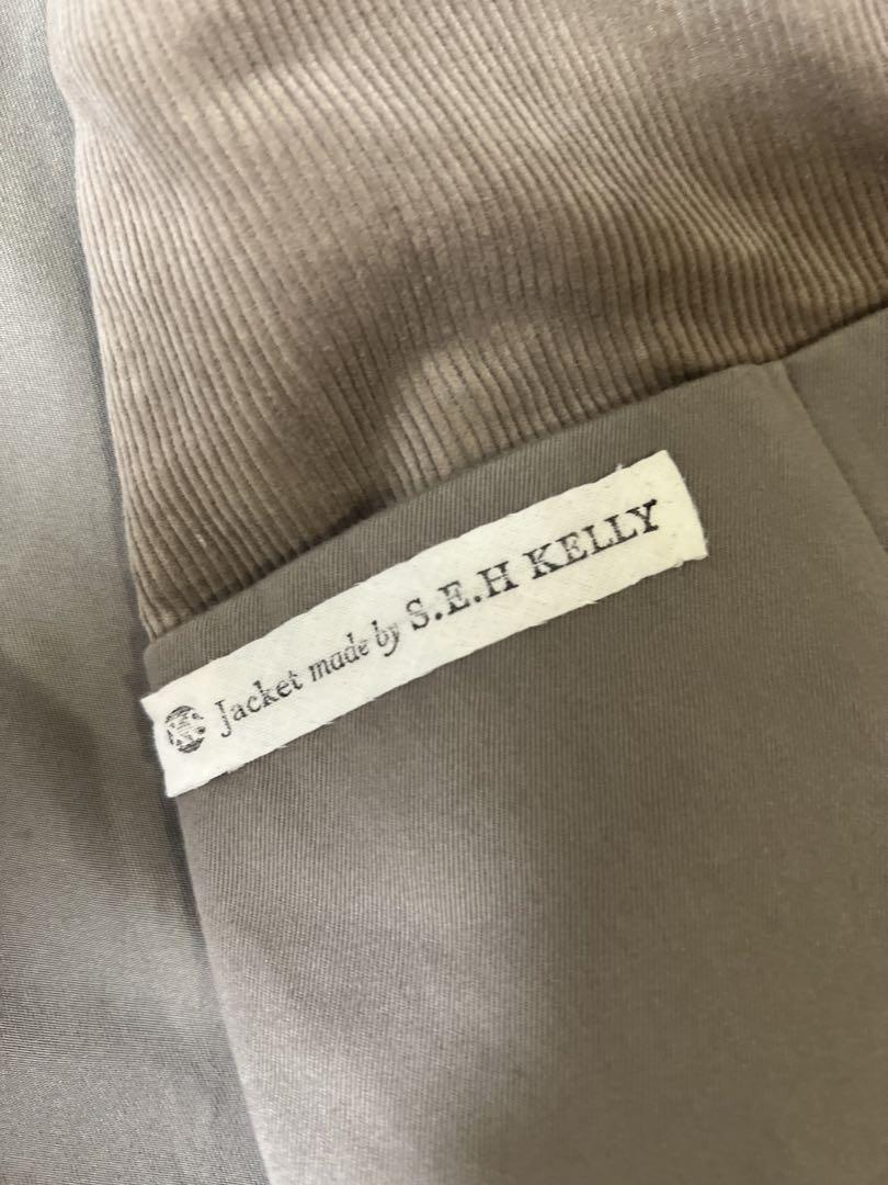 seh kelly エスイーエイチケリー　ノーカラージャケット