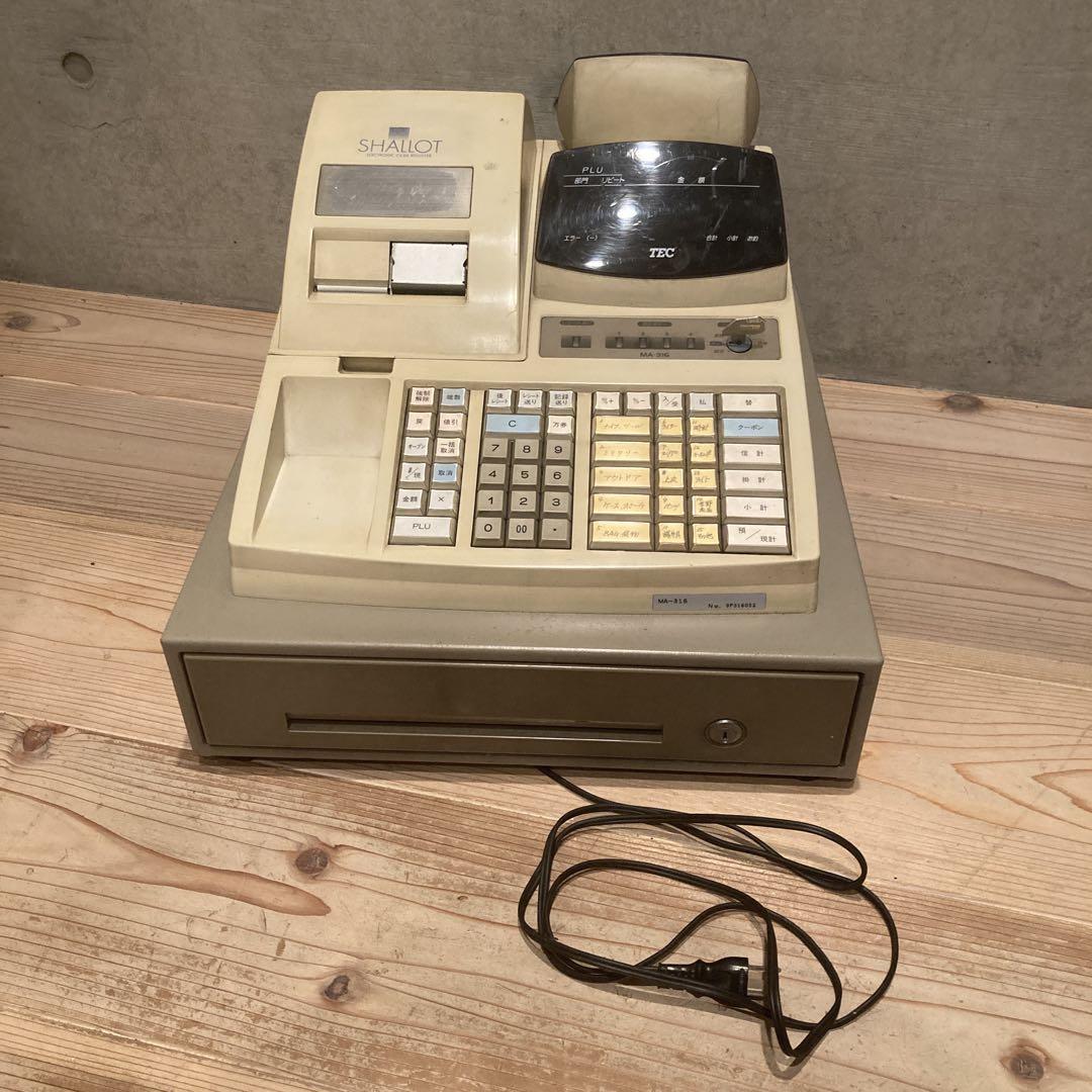 東芝TEC レジスター MA-316　撮影小物 店舗用品　業務用