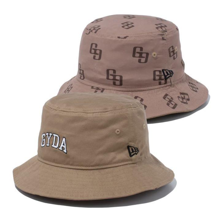 新品 NEWERA GYDA リバーシブルバケットハット カーキ