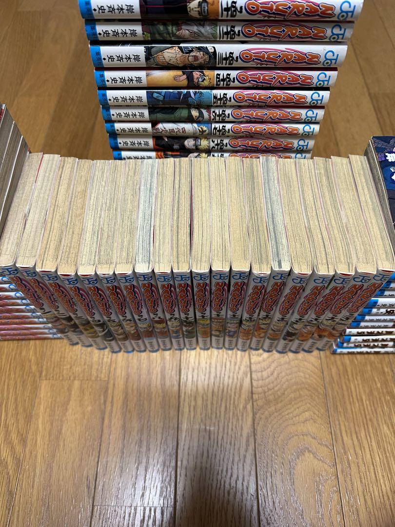 ［中古］NARUTO 完結全巻セット（1〜72巻）　　　1、45〜72初版