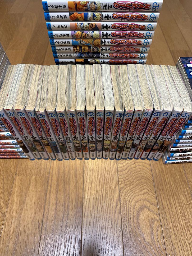 ［中古］NARUTO 完結全巻セット（1〜72巻）　　　1、45〜72初版