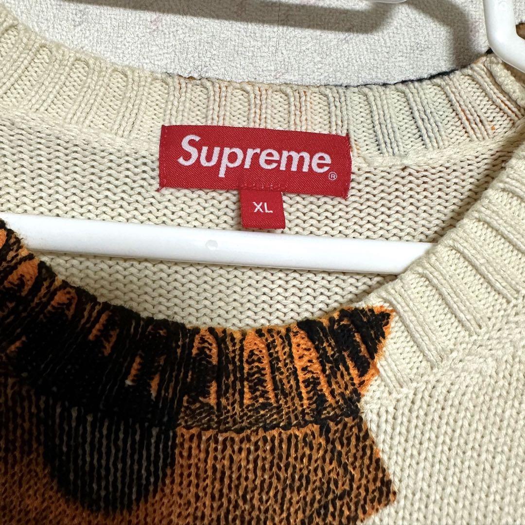 トップス XL Supreme Nate Lowman Sweater 22SS