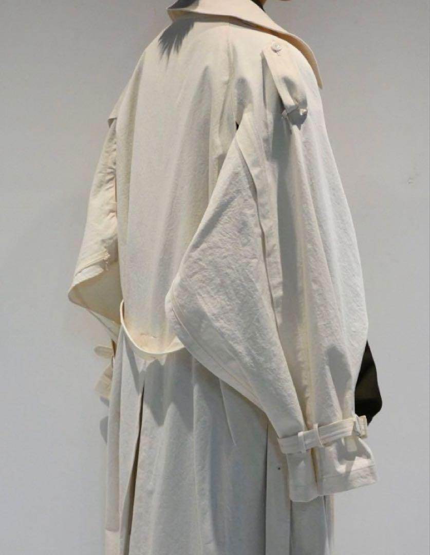 stein DOUBLE SHADE TRENCH COAT