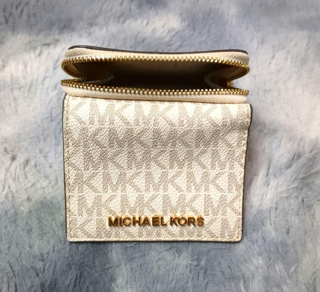 MICHAEL KORS 三つ折り財布 モノグラム - メルカリ