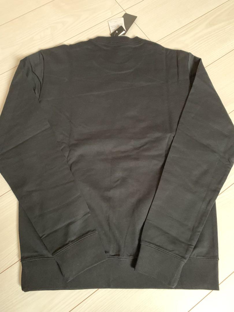 EA7 Emporio Armani ブラック スウェット Sサイズ