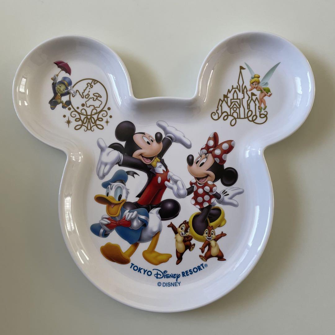 ディズニー スーベニアプレート ミッキー ミニー チップ&デール