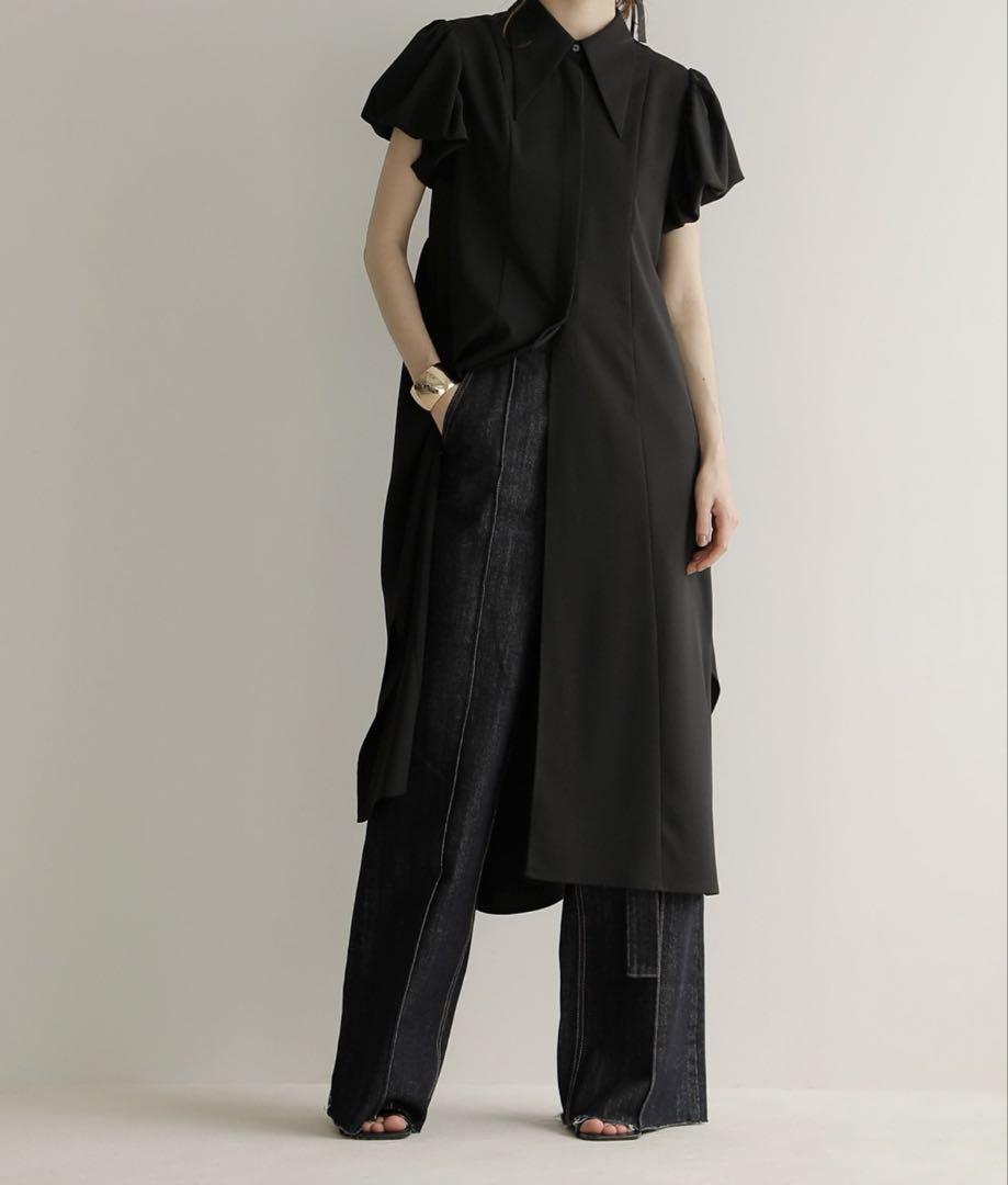 新品 ミエリインヴァリアント Lantern Puff Blouse Tunic