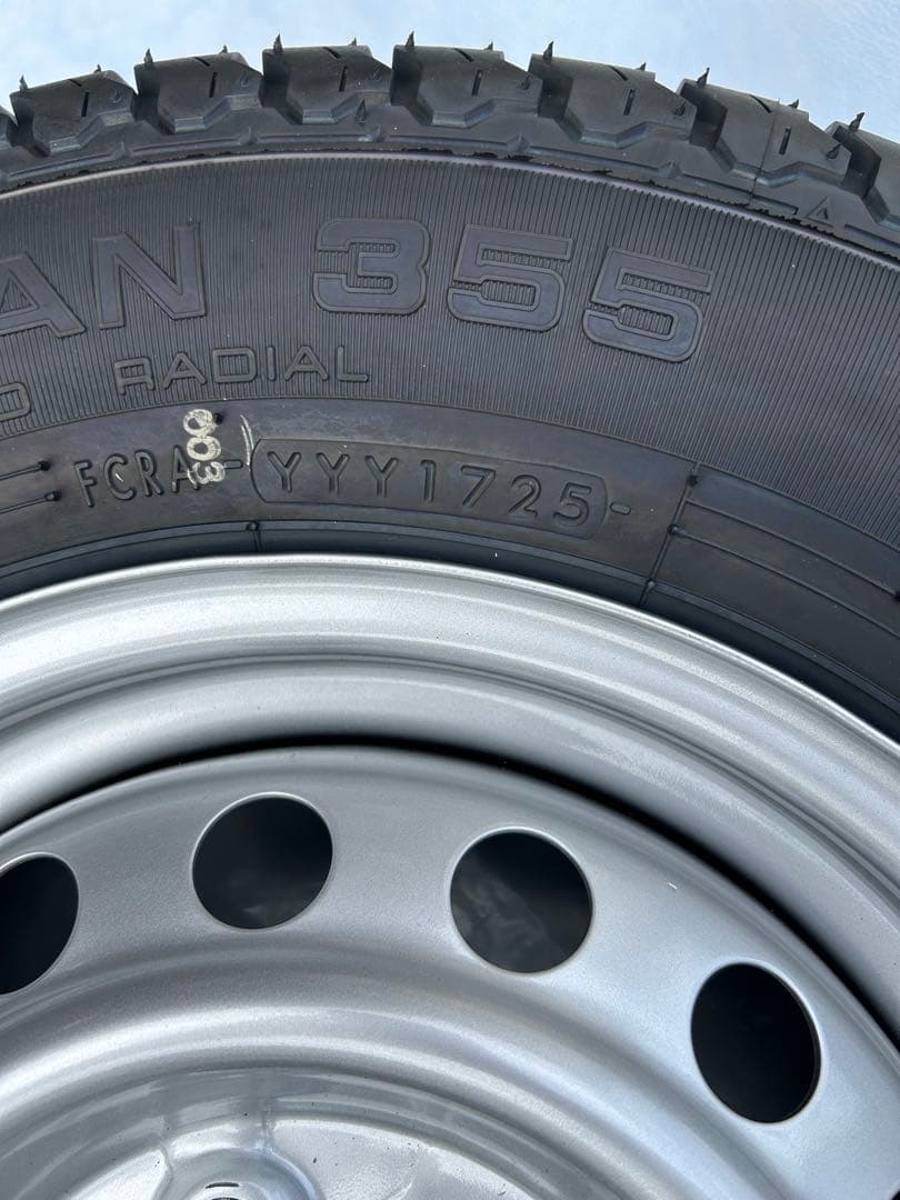 タイヤ 145 80 12 新車より取り外し タイヤ 145 80 12 新車より取り外し