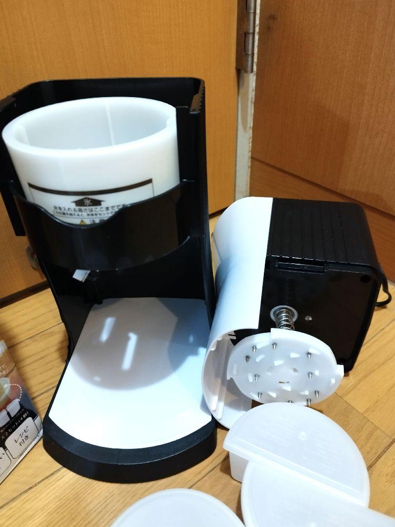 DOSHISHAドウシシャ電動ふわふわとろ雪かき氷器KTY-18BK