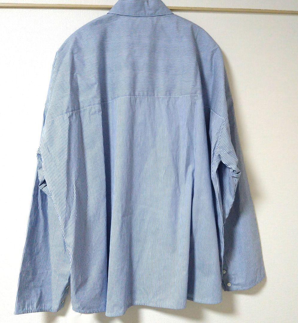 ETRE TOKYO】ストライプボックスシャツ BLUE 1225310130
