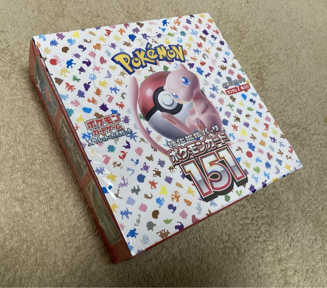 【未開封】ポケモンカード151 ボックス シュリンク付き ポケカ