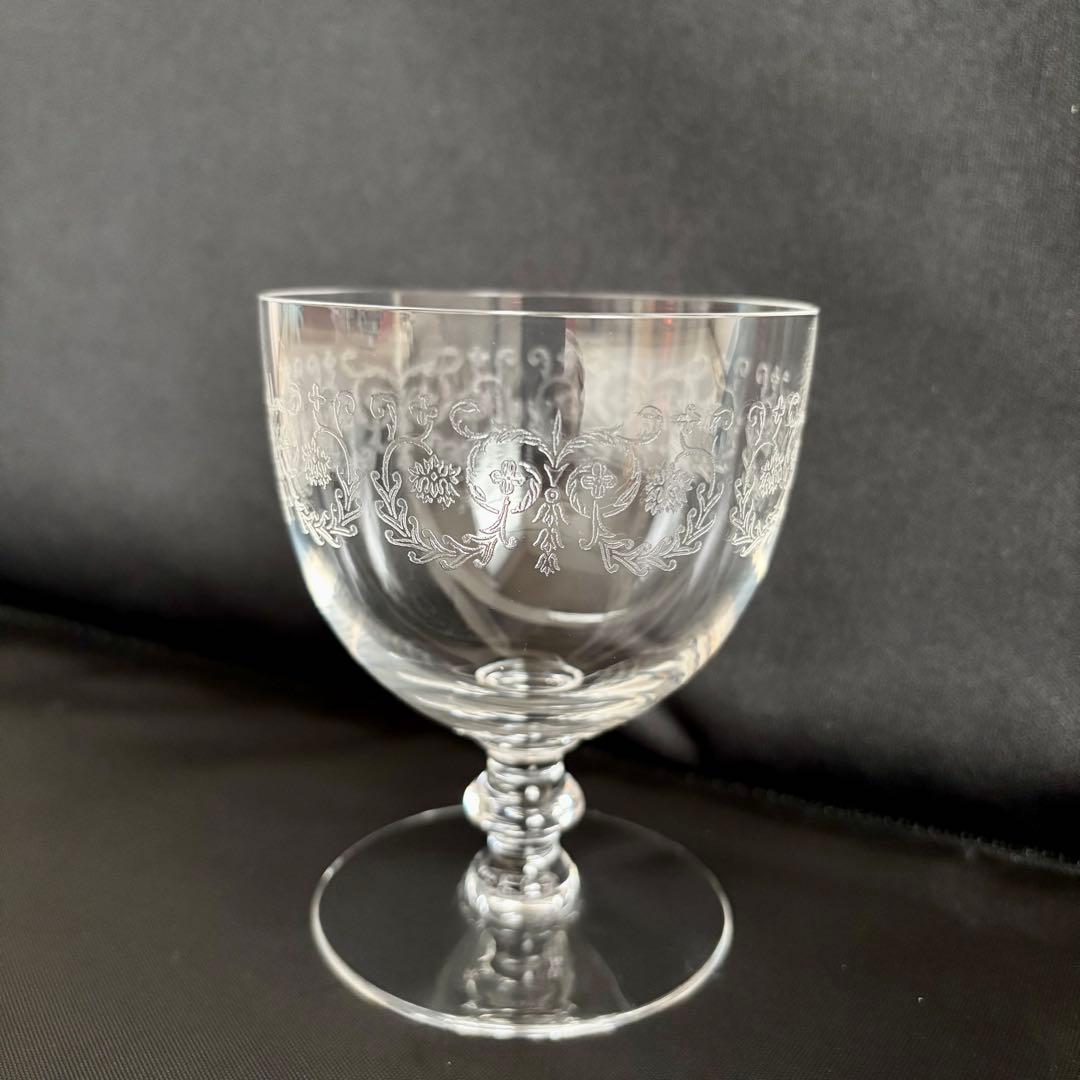 全商品送料無料! バカラ カミラ エッチング リキュール デザート ワイングラスBACCARAT 激安通販。