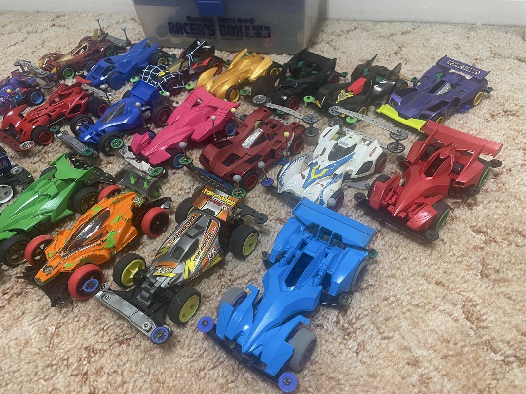 ミニ四駆　ジャンク品　車体20台+ケース付き