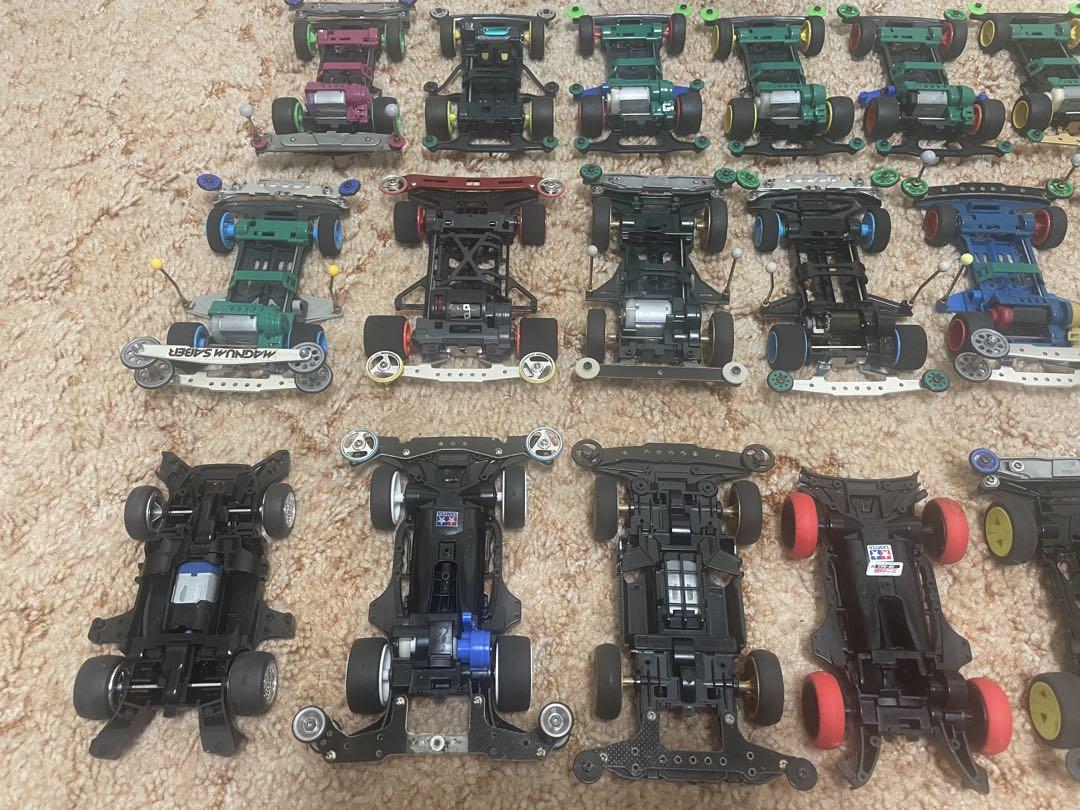 ミニ四駆　ジャンク品　車体20台+ケース付き