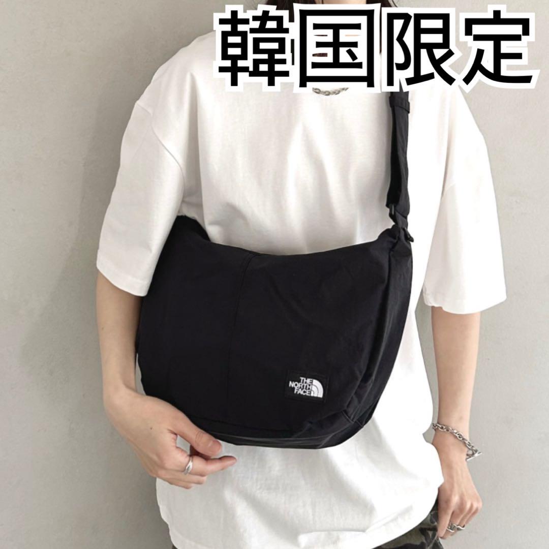 アーバン　クロス　バック＊ブラック　黒＊韓国限定＊ノースフェイス