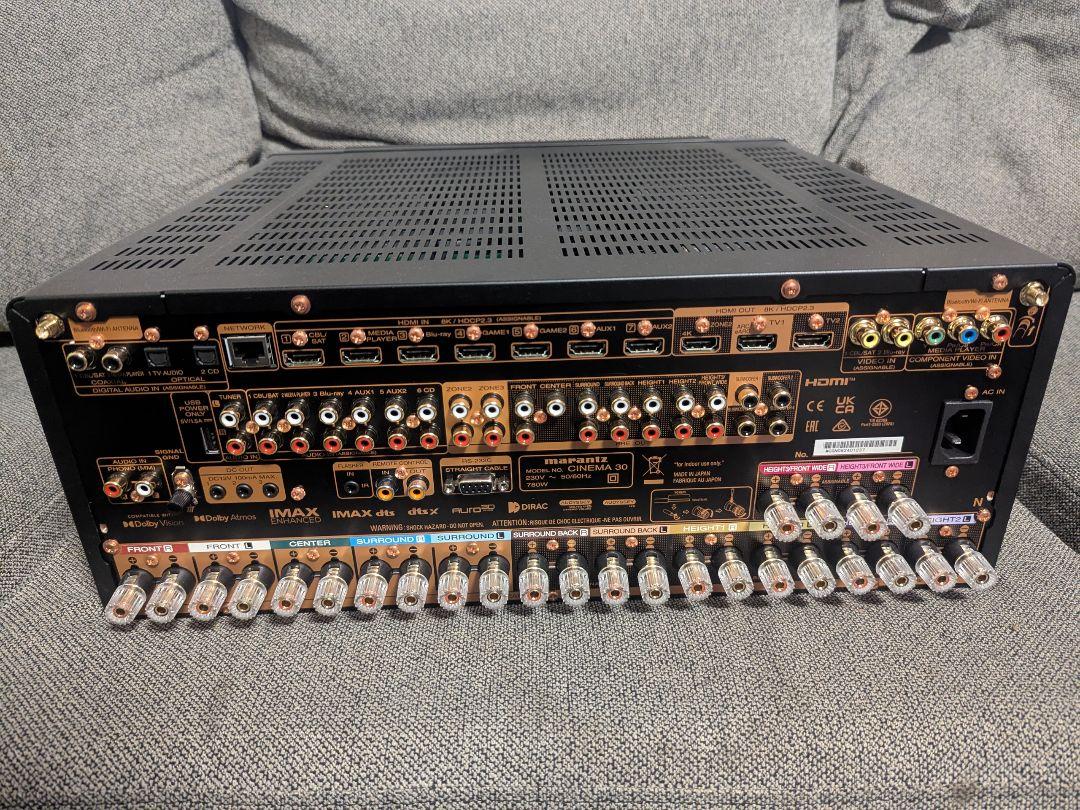 Marantz AVアンプ Cinema30 海外仕様 230V 不具合あり - メルカリ
