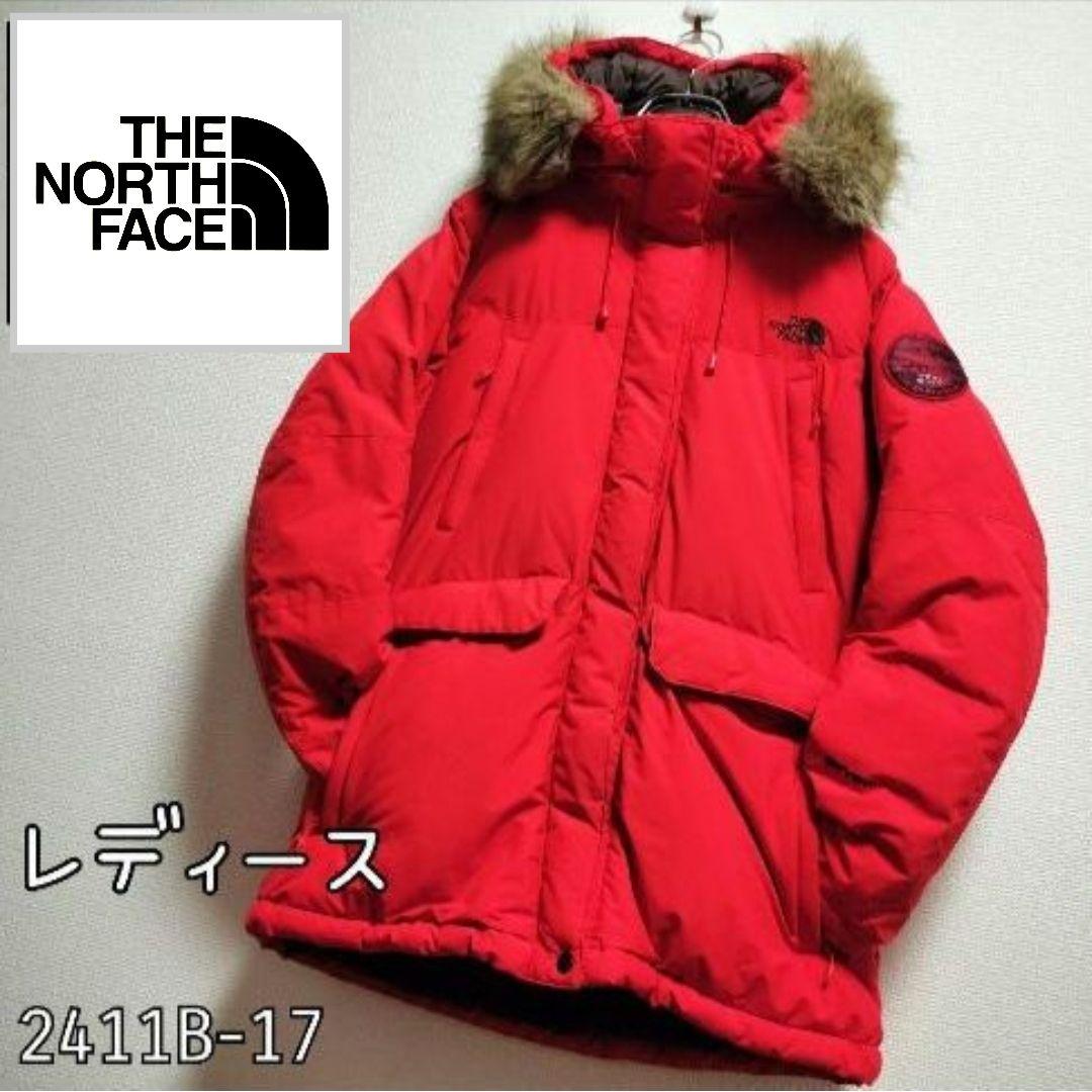 ◆希少　ノースフェイス　VOSTOK ダウンジャケット　ファー付　レディース　L