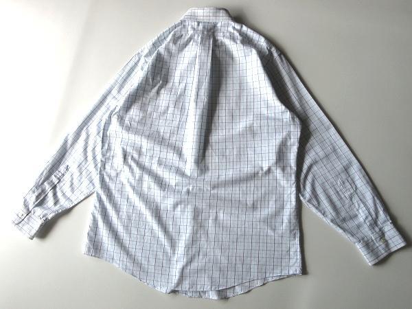高級 Brooks Brothers チェック BDシャツ 17-35