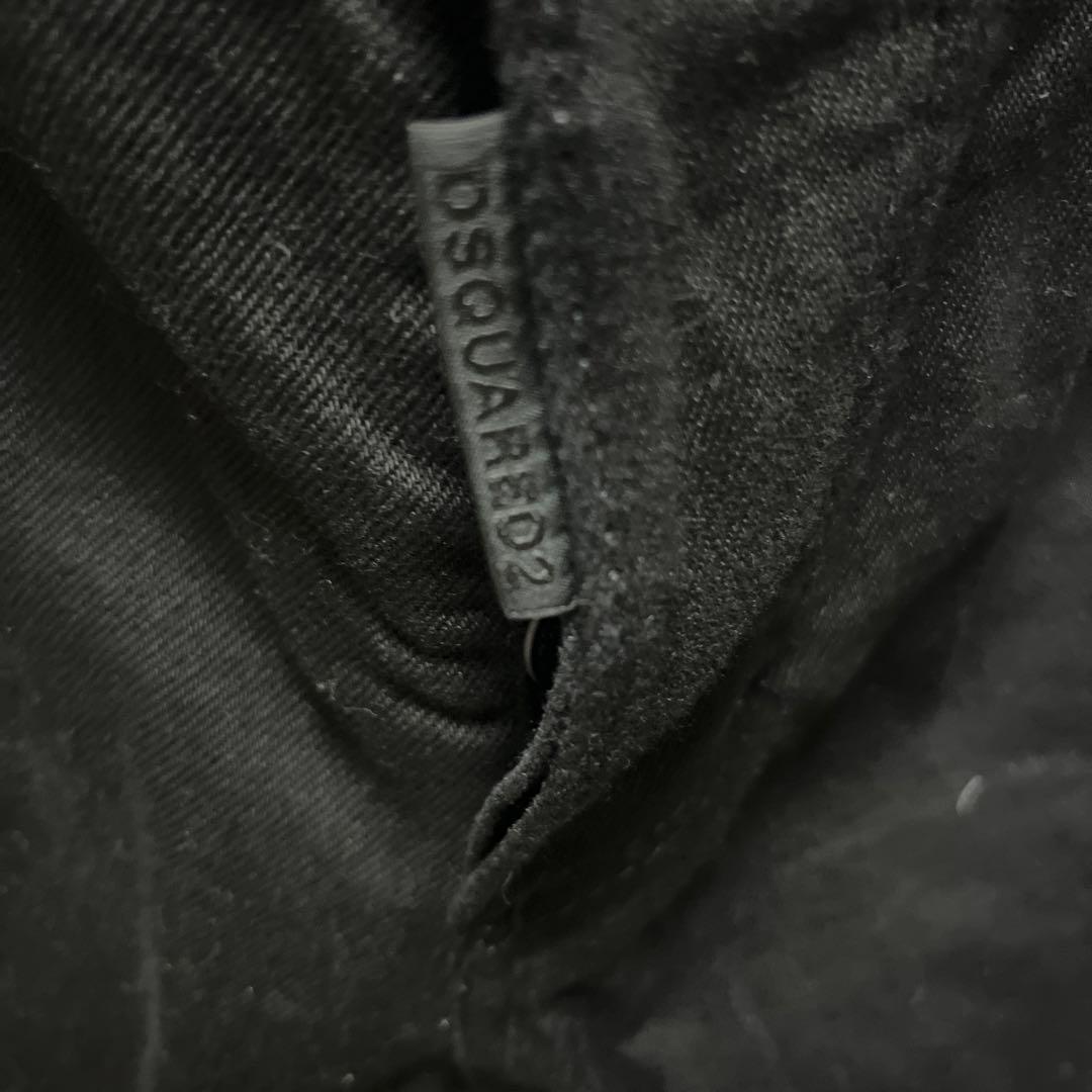 【52】DSQUARED2 黒パンツ