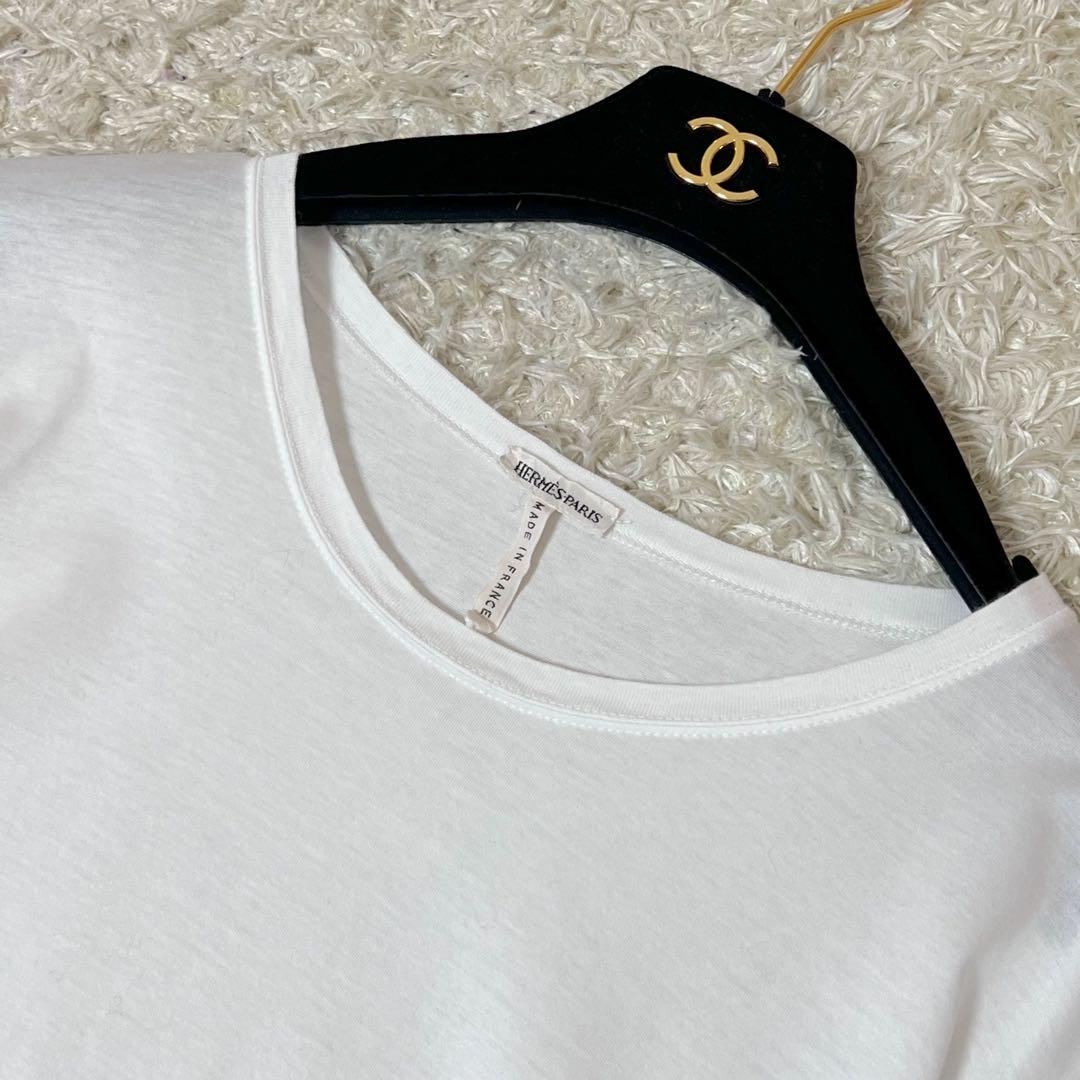 ☆極美品☆HERMES エルメス　Tシャツ　マルジェラ期　綿100%　L