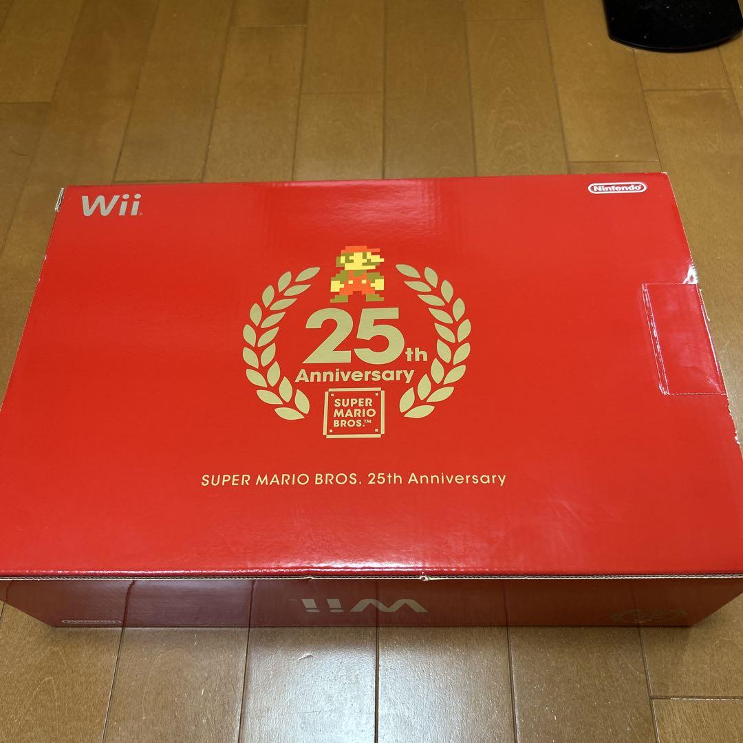 限定版】wii 25周年記念マリオモデル - メルカリ