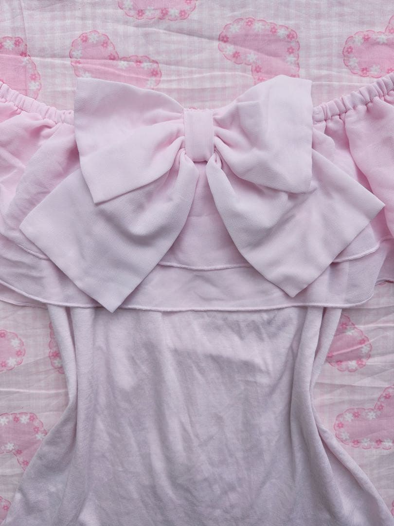 MA*RS ビンク　BIGリボン　姫ロリ　　y2k coquette 00s