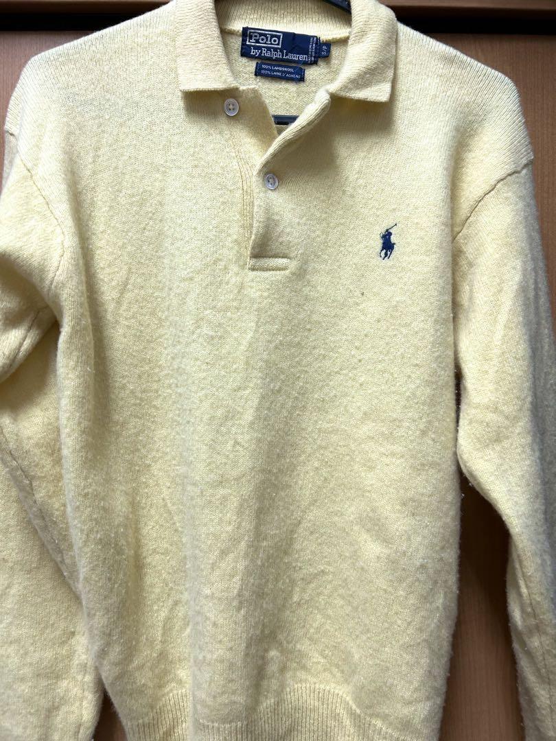 Polo Ralph Lauren イエローポロセーター