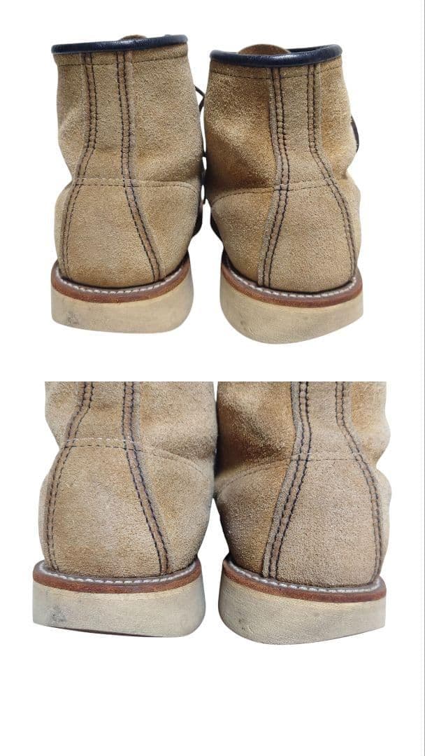 レッドウィング 白タグ アイリッシュセッター ベージュ スエード USA製 レッドウィング 白タグ アイリッシュセッター ベージュ スエード USA製