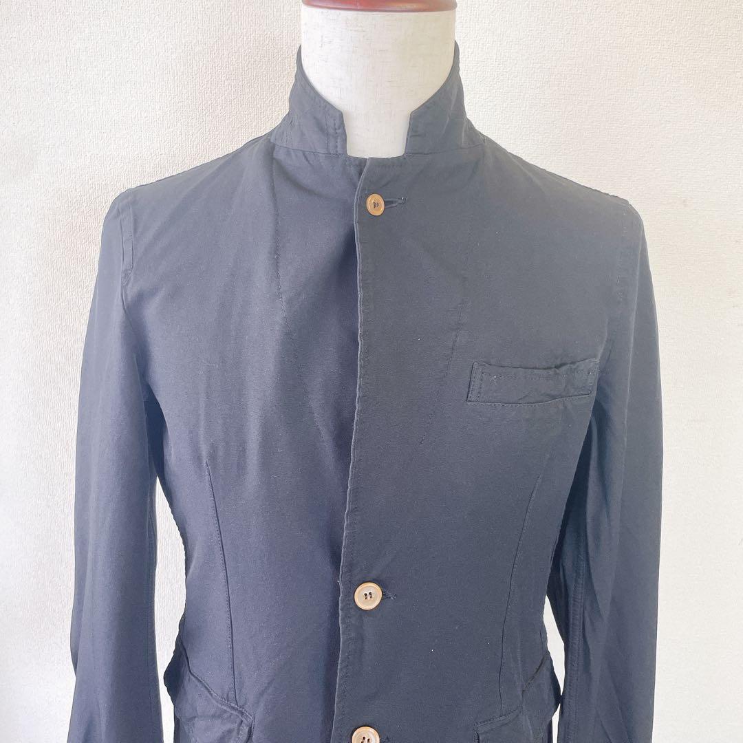 AD2010 コムデギャルソンオムプリュス エステル縮絨スタンドカラージャケット AD2010 コムデギャルソンオムプリュス エステル縮絨スタンドカラージャケット