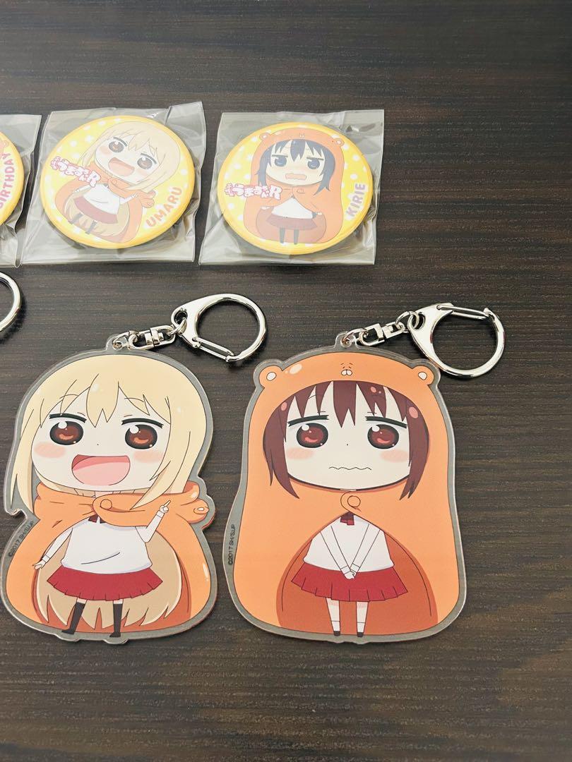 干物妹！うまるちゃんR   バースデー 缶バッジ アクリルキーホルダー