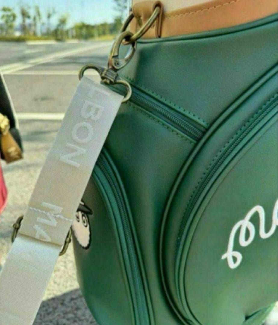 Malbon golf マルボンゴルフ キャディバッグ スタンド型 グリーン Malbon golf マルボンゴルフ キャディバッグ スタンド型 グリーン