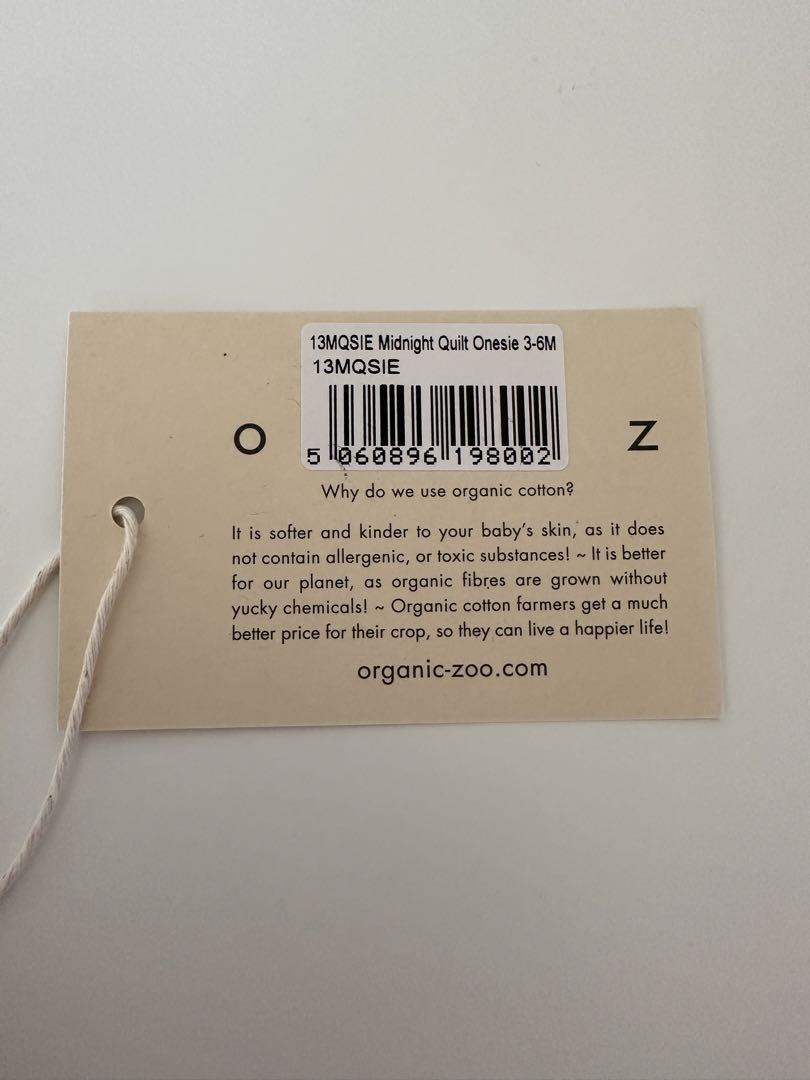 organic zoo  23aw  ロンパース　3-6m