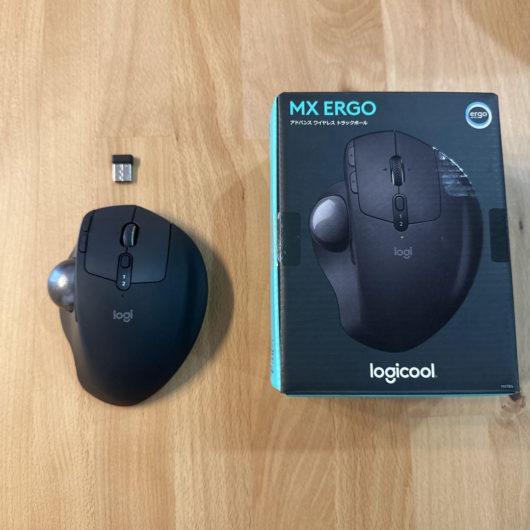Logicool ワイヤレストラックボール MX ERGO
