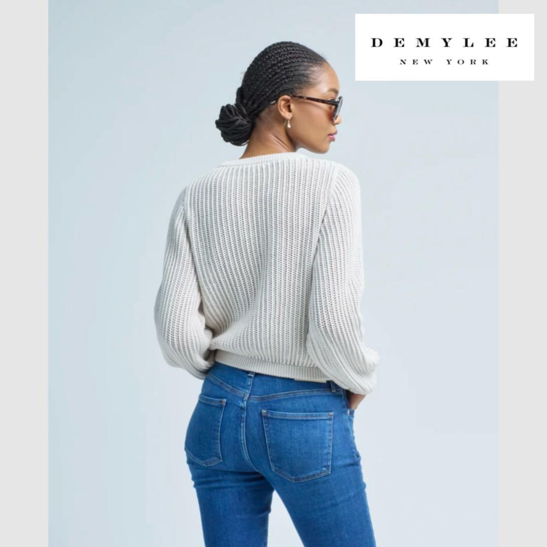 ☆定価33000円 新品タグ付 デミリー オーガニックコットンニット『S』☆ ☆定価33000円 新品タグ付 デミリー オーガニックコットンニット『S』☆