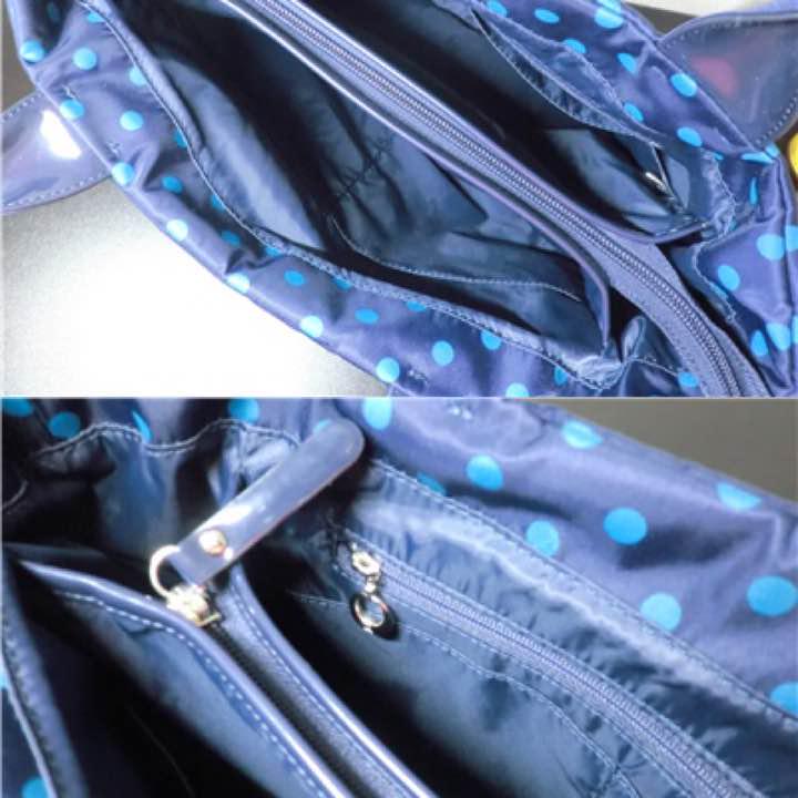 ラシットユ 美品 トート バッグ 水玉 U7Kf1-m93429320240 アニエスベー ハンド ⊮アローズシ