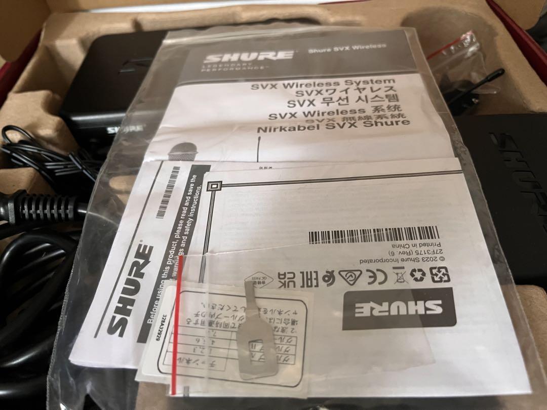 SHURE ワイヤレスヘッドセット　 SVX14 PGA31
