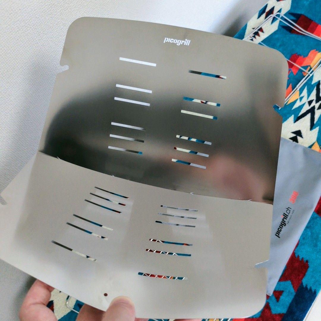 洋服通販 - 新作アイテムを 未使用】ピコグリル398 五徳付 - メルカリ 焚き火台