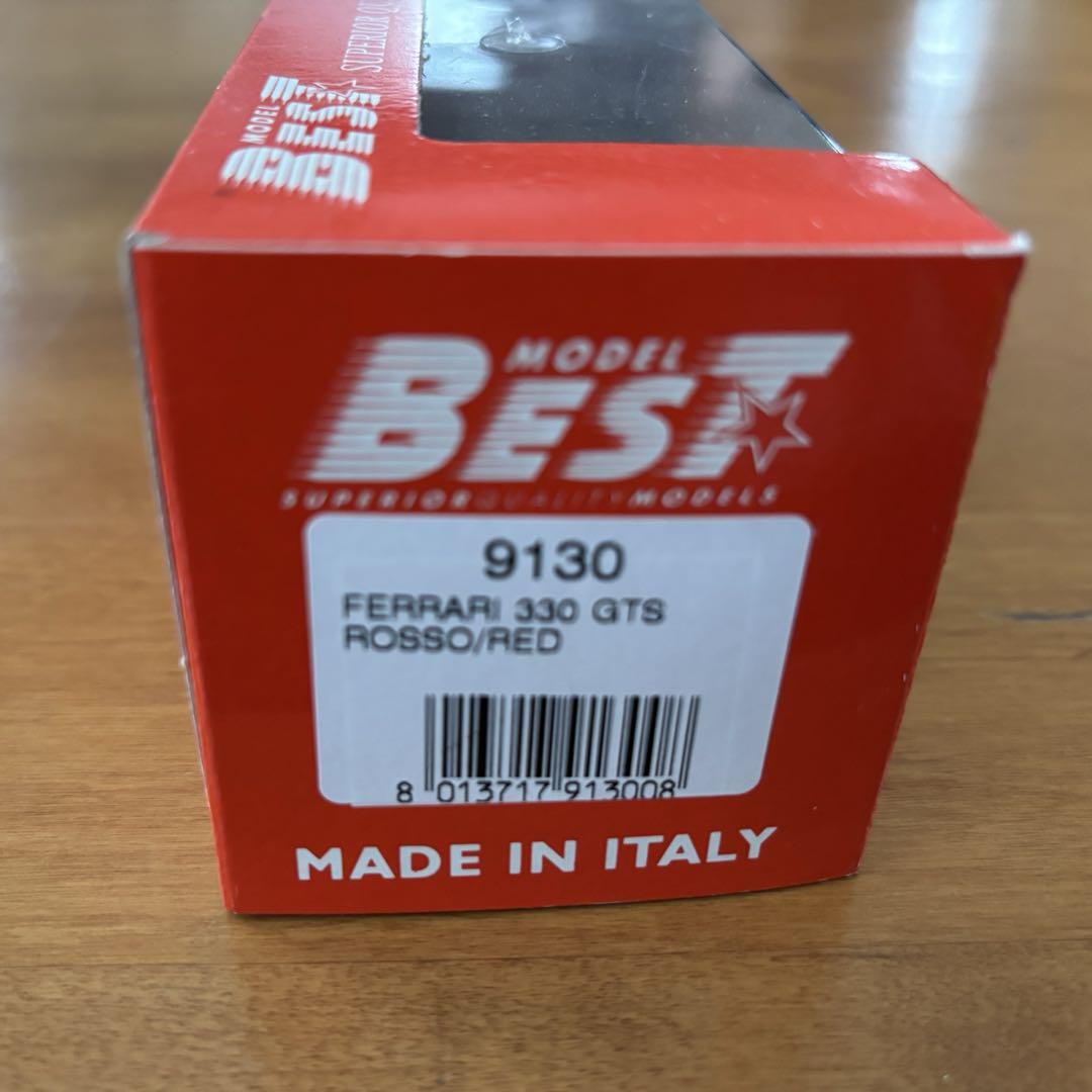 BEST MODEL Ferrari 330 GTS 9130 1/43 赤