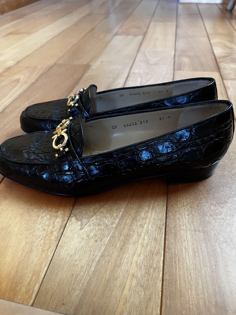 値下げ　Salvatore Ferragamo 黒ローファー