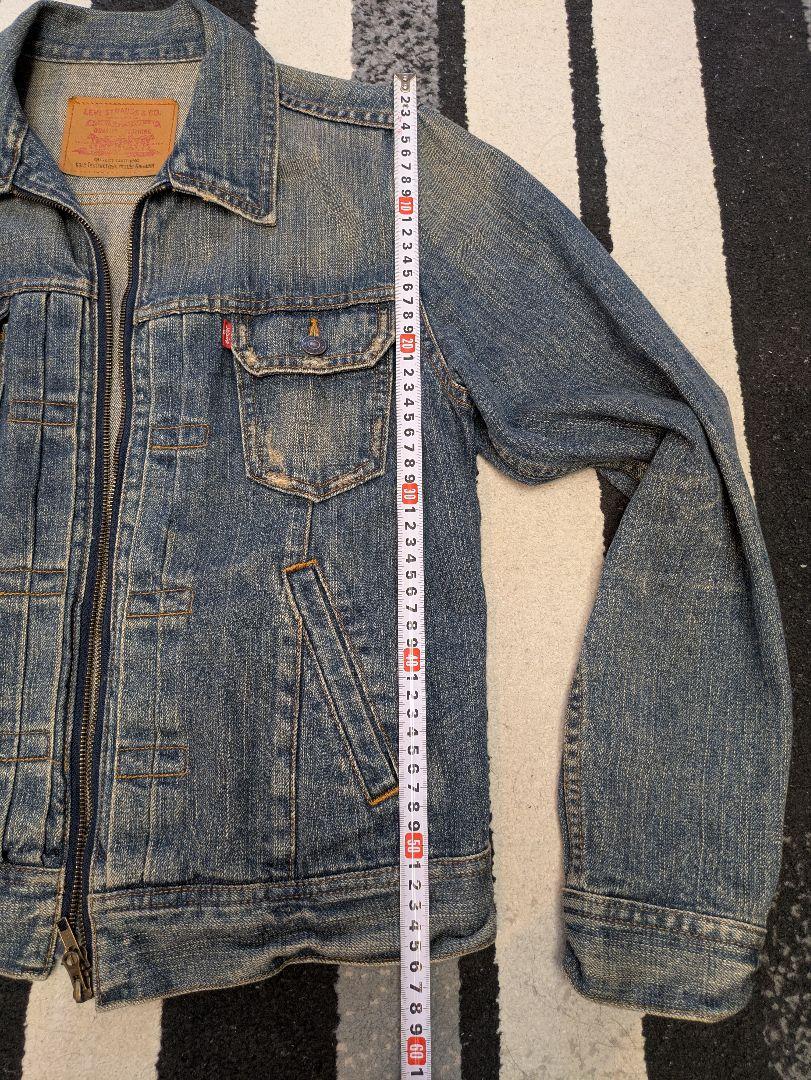 Levi's デニムジャケット 70602 ジッパー付き サイズL