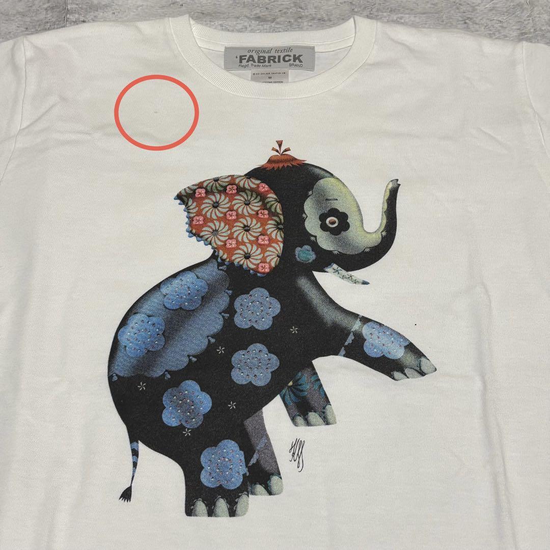 MEDICOM TOY KLAUS HAAPANIEMI ゾウ Tシャツ M