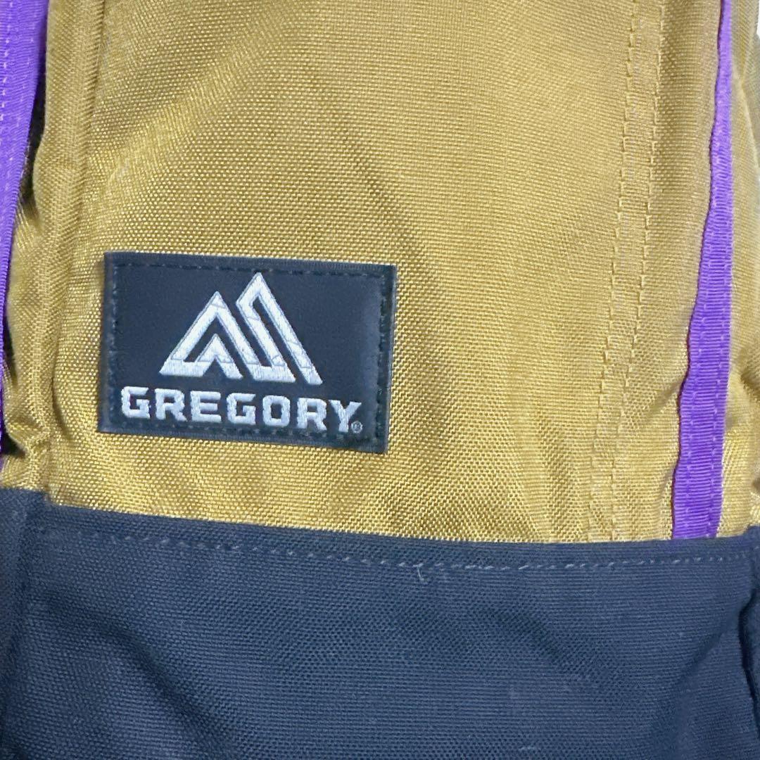 GREGORYワンショルダー バッグ スイッチスリング ブロンズ×パープル
