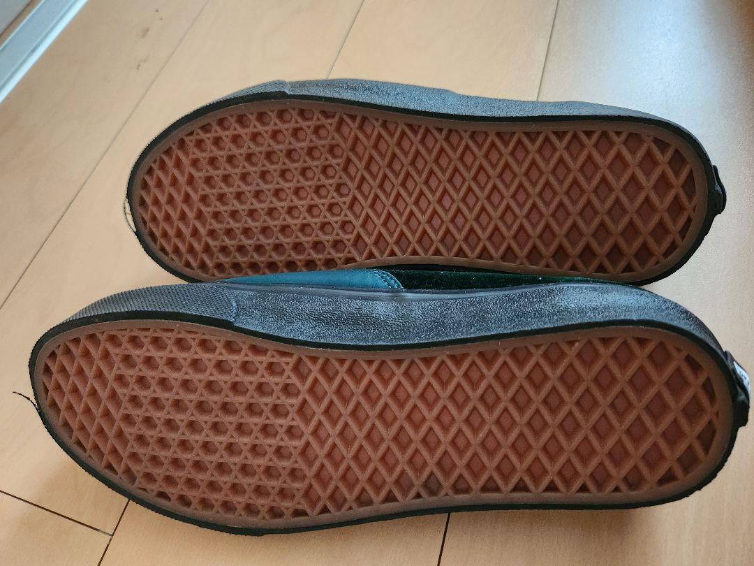 VANS スニーカー 青緑
