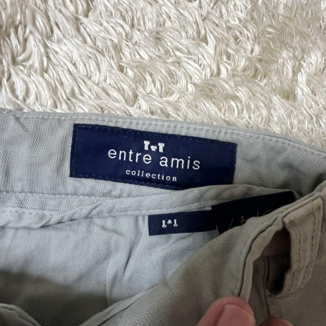 enter amis コットンパンツ　エデフィス　イタリア製　スラックス