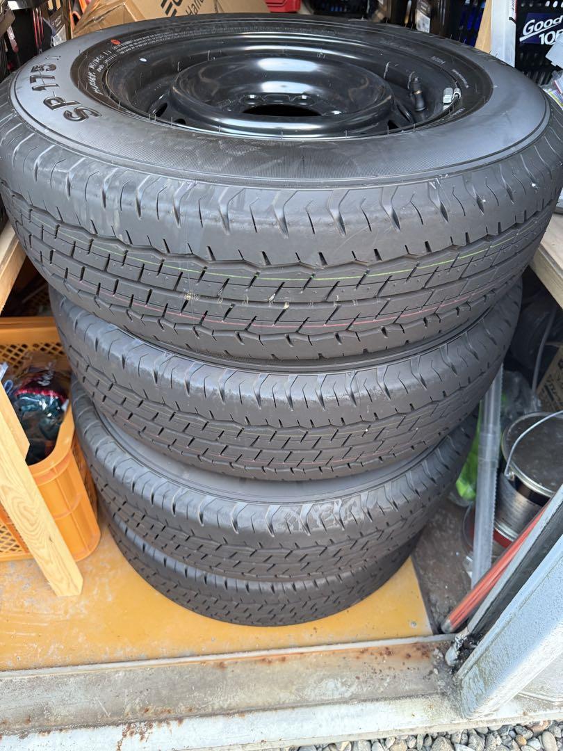DUNLOP SP 175/70 R14 15インチタイヤ4本セット