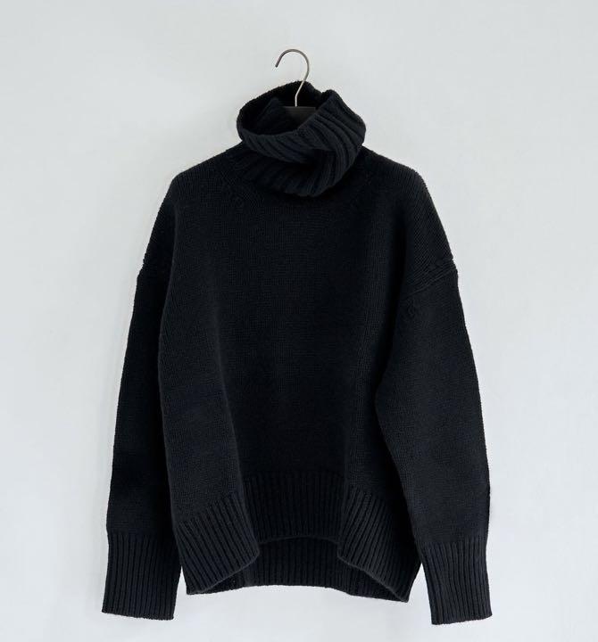 GALERIE VIE ギャルリーヴィー ファインウールタートル 稀少!ブラック